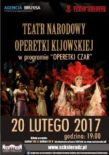 Kijowskiej  „Operetki czar" w Sieradzu. Widowisko do obejrzenia w poniedziałek 20 lutego w teatrze