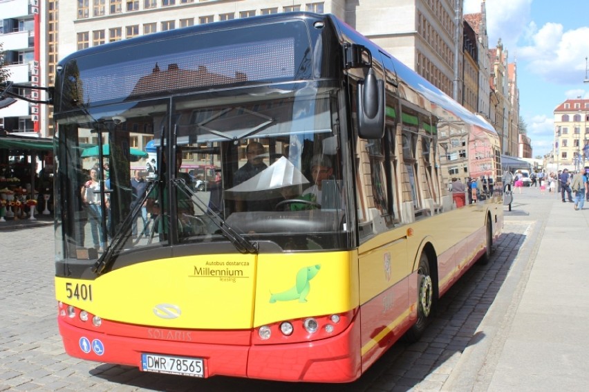 Autobus Solaris we Wrocławiu