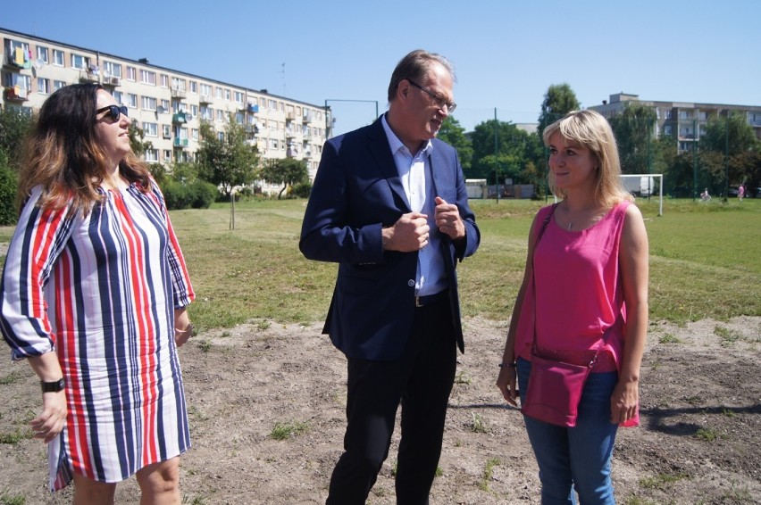 Otwarcie tężni przy Wielorybku w Radomsku