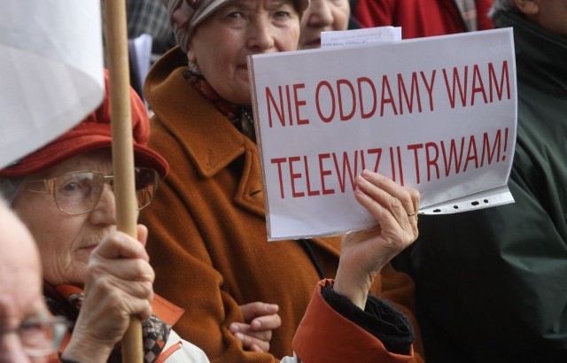 Gdański marsz w obronie telewizji Trwam odbył się 18 marca 2012 roku.
