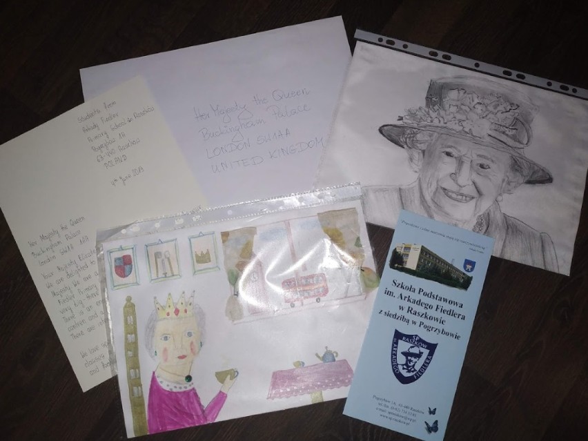 Królowa Elżbieta napisała do uczniów raszkowskiej szkoły