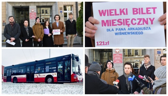 Na konferencji prasowej pod opolskim ratuszem młodzieżowi działacze Platformy Obywatelskiej skrytykowali decyzję przewoźnika, która ich zdaniem jest zaprzeczeniem rozwijania transportu publicznego w Opolu.