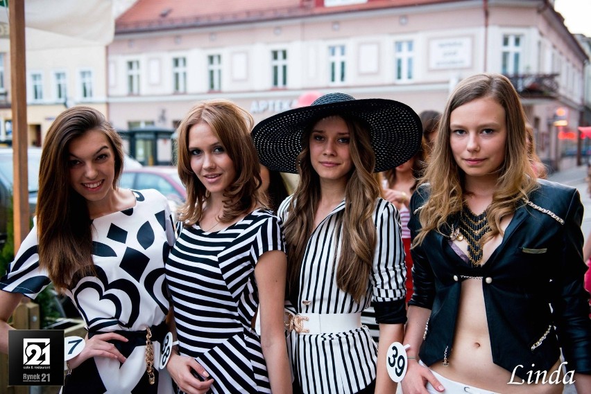 Finalistki Miss Wielkopolski wzięły udział w pokazie mody.