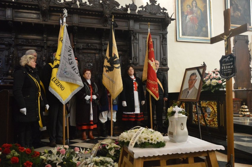 Pogrzeb śp. Bernarda Hinza w Kartuzach
