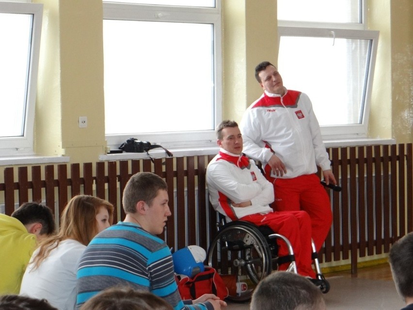 Paraolimpijczycy w ZSG 7 w Radomsku