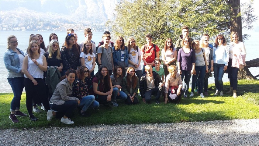 Młodzież ze Szkoły na Zagórzu z wizytą u swoich włoskich kolegów