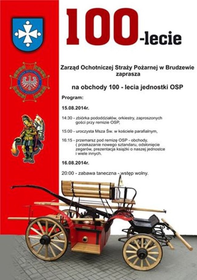 100-lecie OSP w Brudzewie