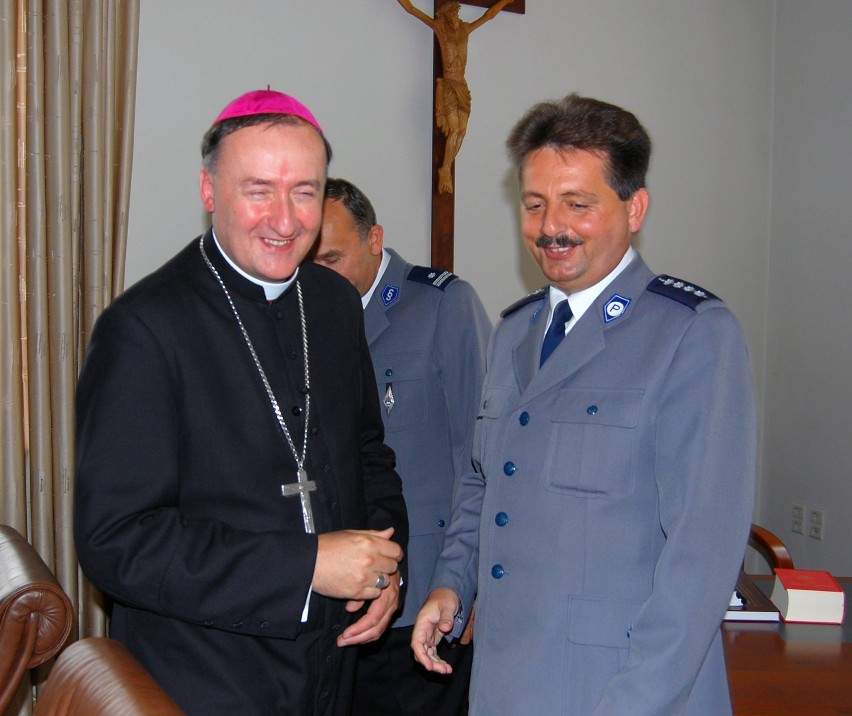 Biskup tarnowski podziękował policjantom