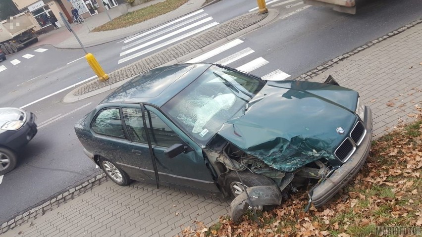 Na szczęście nikomu nic się nie stało. Kierowca samochodu...