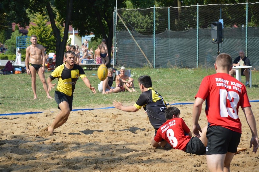 Turniej plażowego rugby