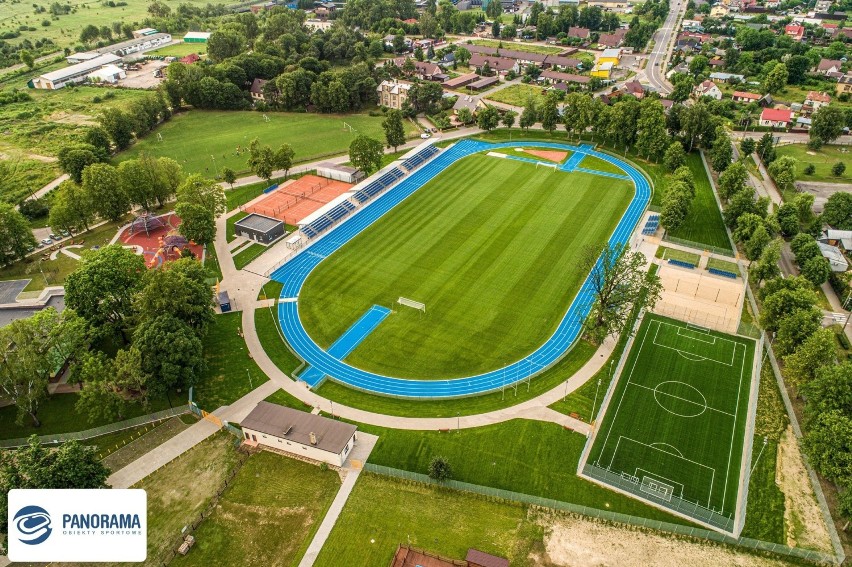 Zmodernizowany stadion w Hajnówce