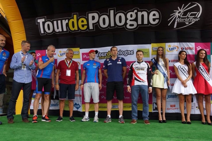 Paweł Mrózek drugi strażak Tour de Pologne dla amatorów