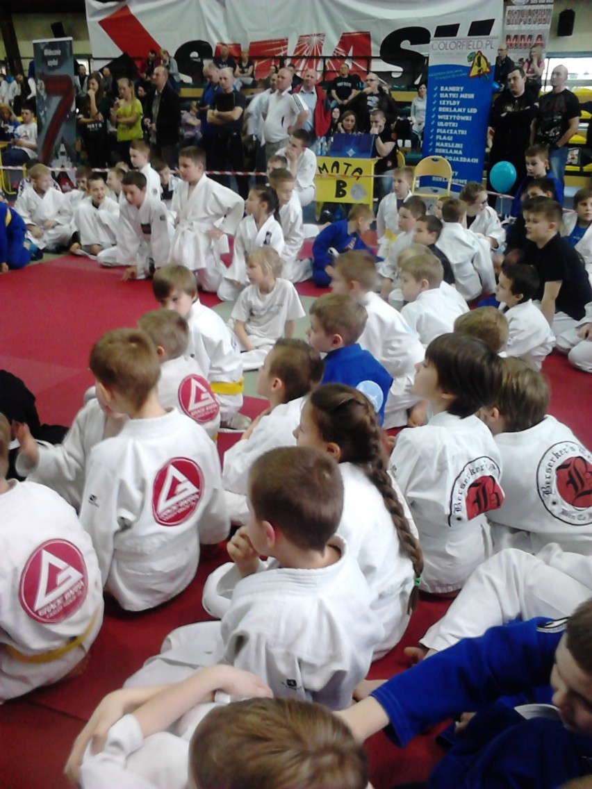 Sukcesy zawodników Cyklon Gold Team w turnieju Jiu Jitsu Power Kids w Łasku
