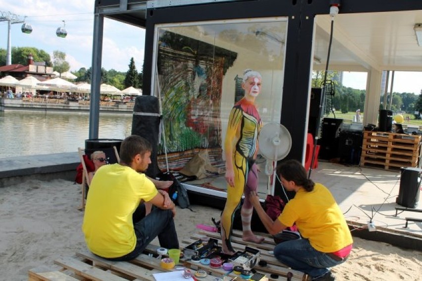 Bodypainting Chorzó