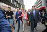 Premier Ewa Kopacz w Siemianowicach: Rosomaki pojadą do Słowacji [ZDJĘCIA+WIDEO]