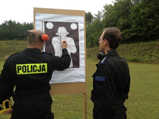 Ćwiczenia policji z Wejherowa