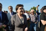 Premier Ewa Kopacz w Sieradzu(ZDJĘCIA)