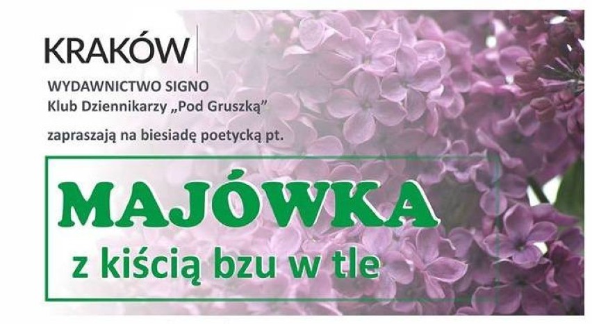 WTOREK, 23 MAJA 2017, 18:00
Klub Dziennikarzy Pod Gruszką,...