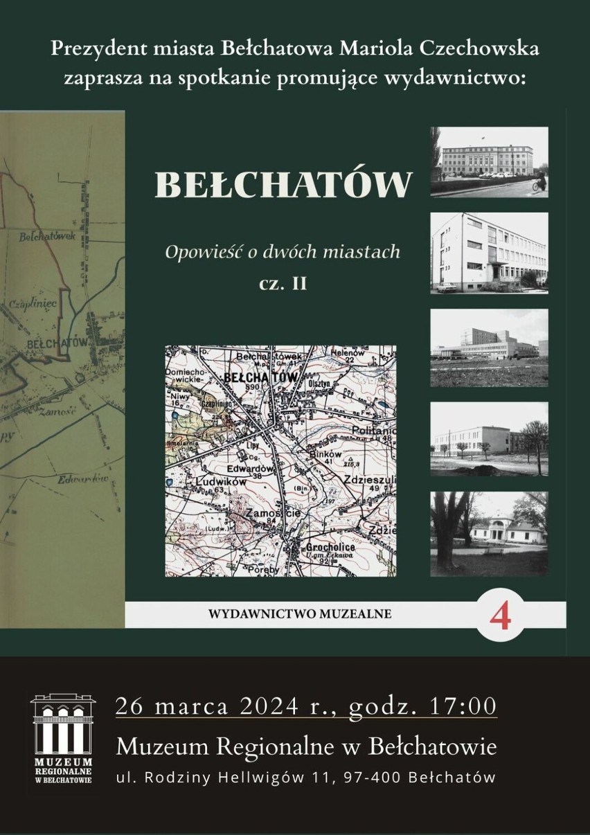 Promocja książki o Bełchatowie odbędzie się w Muzeum Regionalnym