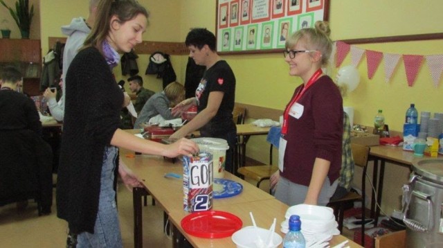 Sztab tegorocznej Orkiestry był zorganizowanyn w Zespole Szkół Licealnych i Technicznych  przy ul. Świeckiej.