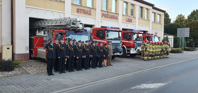 Strażacy z Grudziądza uczcili pamięć kolegi, który zmarł na służbie