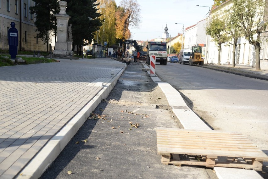Remont ulicy Lwowskiej w Wadowicach