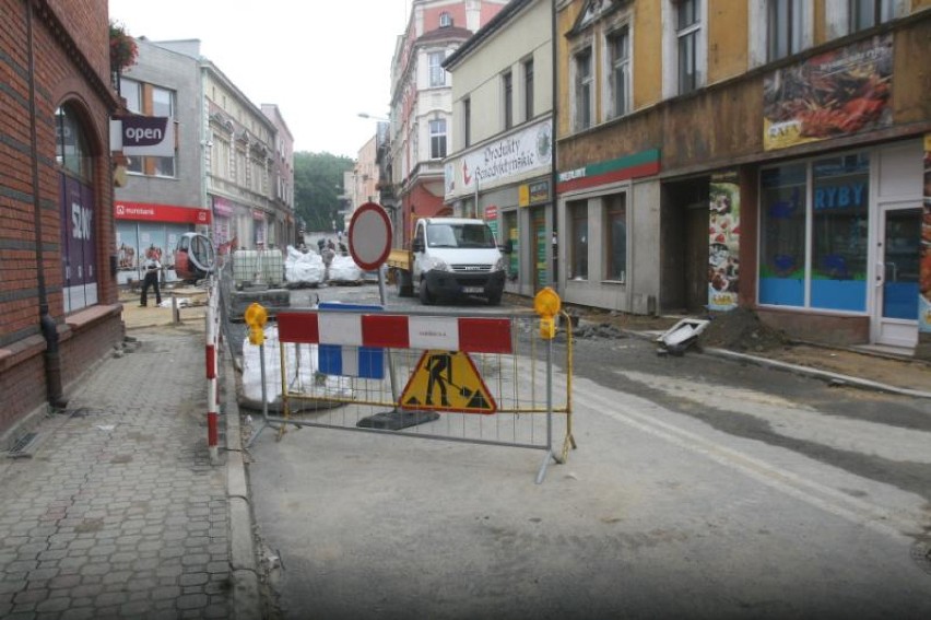 Przebudowa skrzyżowania w centrum Rybnika