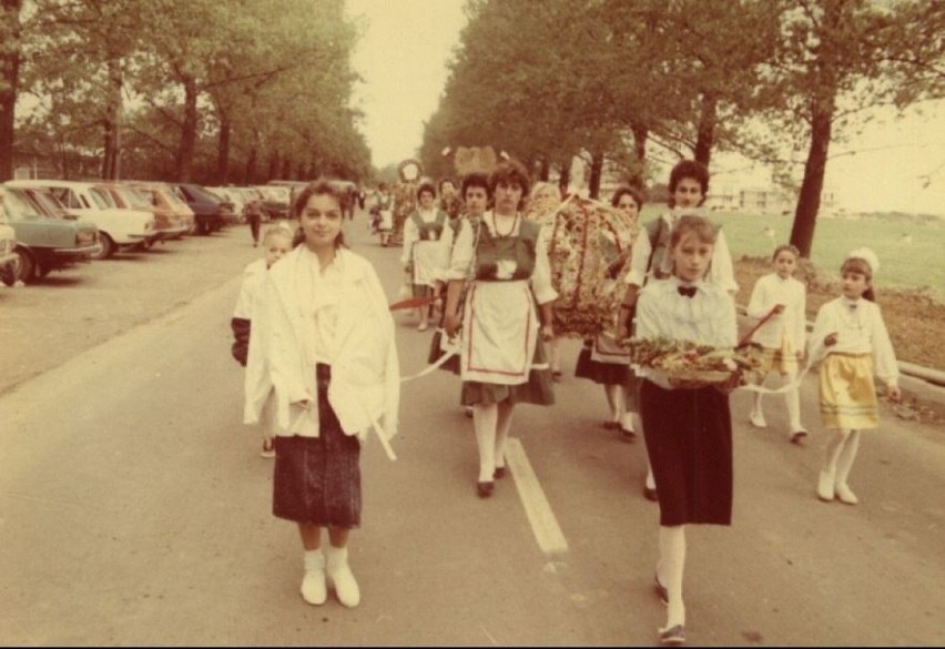 Głubczyce. Dożynki gminne 1988. Koło Gospodyń Wiejskich...