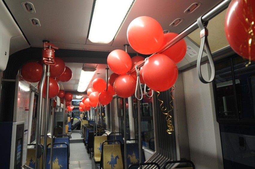 Walentynkowy tramwaj wyjedzie na ulice Krakowa. Bezpłatny przejazd dla zakochanych 14.02