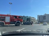 Wypadek na rondzie Herlinga - Grudzińskiego w Kielcach. Są utrudnienia 
