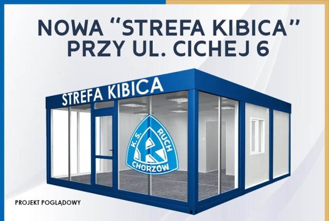 Tak ma wyglądać Nowa Strefa Kibica na Cichej