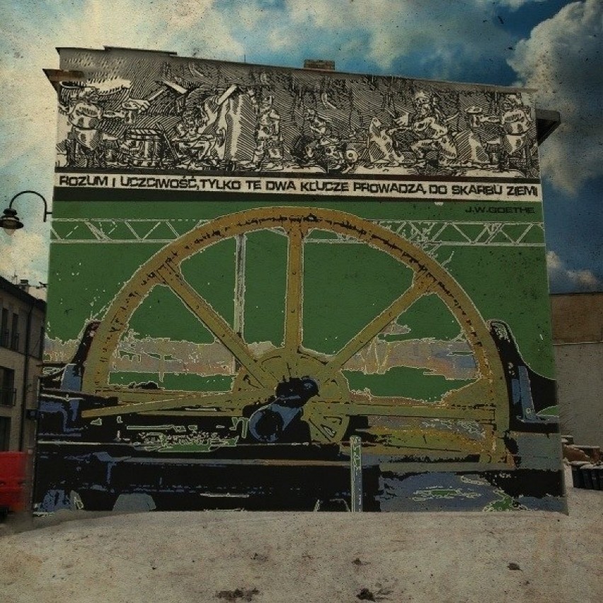 Mural nr 3 – nazwa projektu: „… Do skarbu ziemi”

Fragment...
