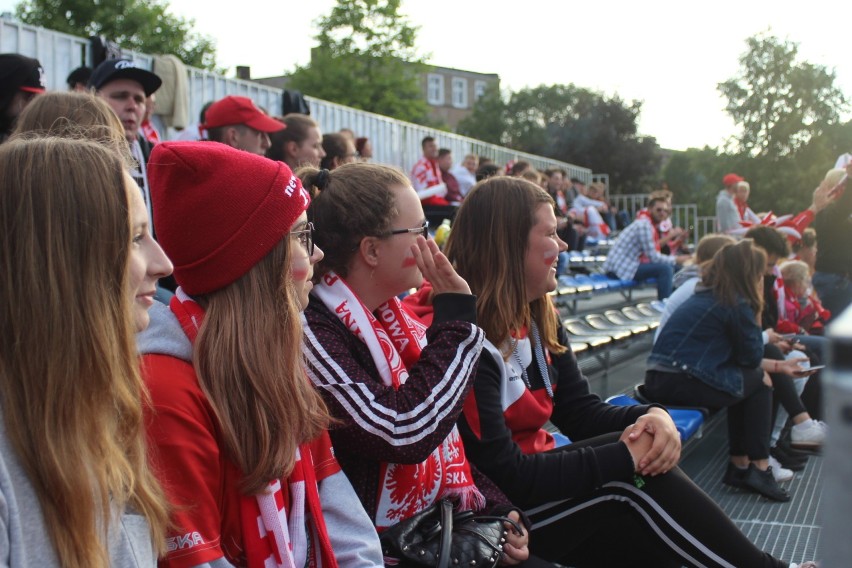 Mecz Polska vs. Kolumbia w Strefie Kibica w Gnieźnie