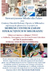 W Miłoradzu powstanie Mobilne Centrum Zabaw Edukacyjnych? Możesz w tym pomóc