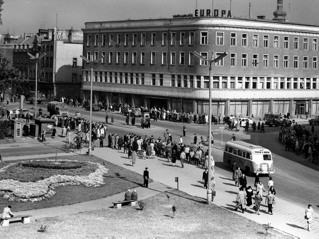 Plac Wolności w Opolu, lata 50.