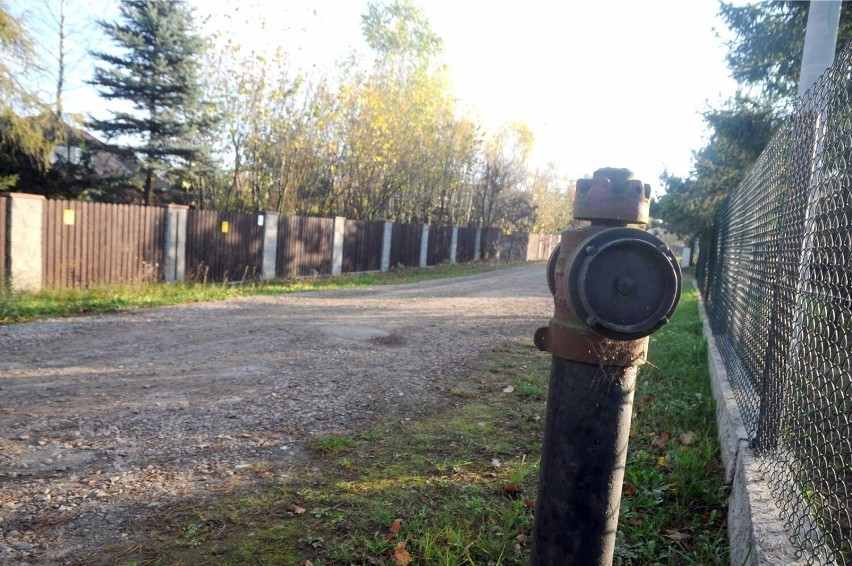 Hydrant w Cholerzynie w gminie Liszki
