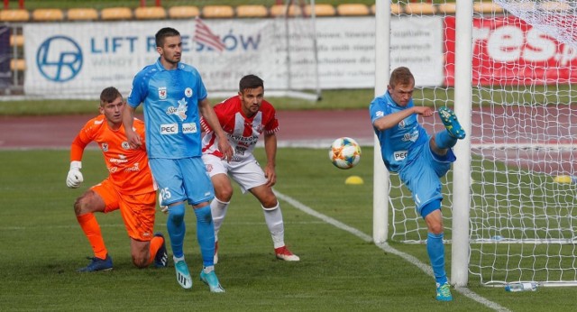 Resovia zagrała z Błękitnymi Stargard na remis 1:1