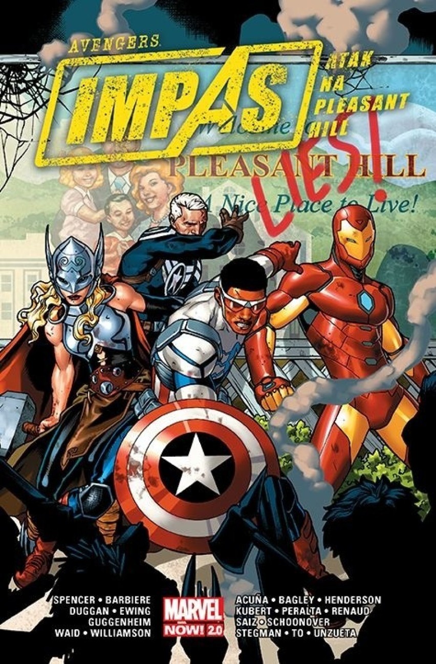 Marvel Now 2.0. Avengers – Impas – Atak na Pleasant Hill [RECENZJA]. Amerykański sen przesłania ponurą tajemnicę