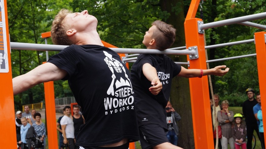 Kolejny park do Street Workout'u w Bydgoszczy otwarty! [zdjęcia, wideo]