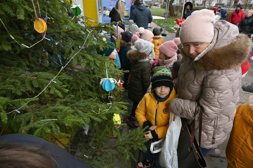 Świąteczna zabawa i wspólne ubieranie choinki na Czarnowie w Kielcach. Zobaczcie zdjęcia 