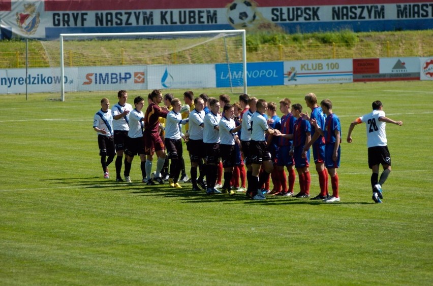 Gryf Słupsk: Przegrana w meczu z Cartusią Kartuzy 0:2 [ZDJĘCIA]