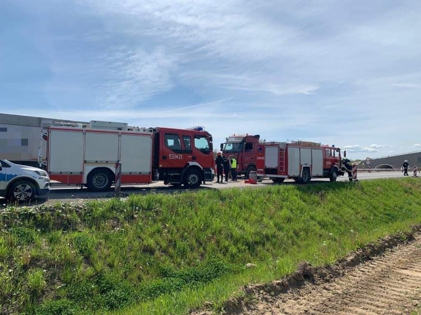 Tragedia na drodze krajowej nr 5 w Niewieścinie (powiat...