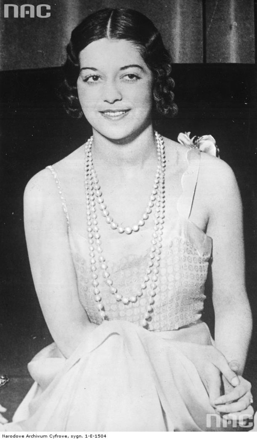 Netta Duchateau z Belgii, Miss Universe 1931 - fotografia portretowa