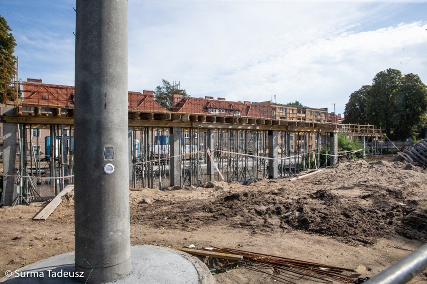 Rośnie nastawnia kolejowa w Stargardzie ZDJĘCIA