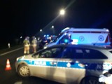 Wypadek na DK nr 6 w Kębłowie. Policjanci pracowali na miejscu zdarzenia| ZDJĘCIA