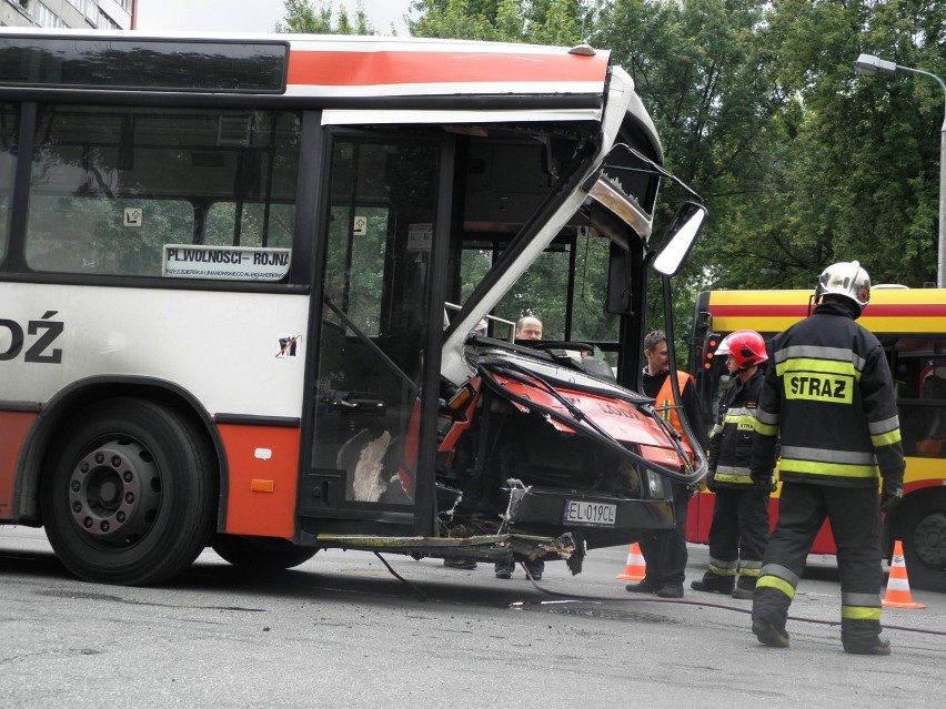 wypadek, autobus