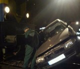 Wypadek na przejeździe kolejowym w Piechcinie