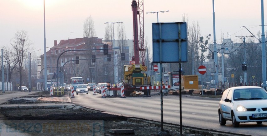 Zdjęcia z budowy nowego mostu w Toruniu