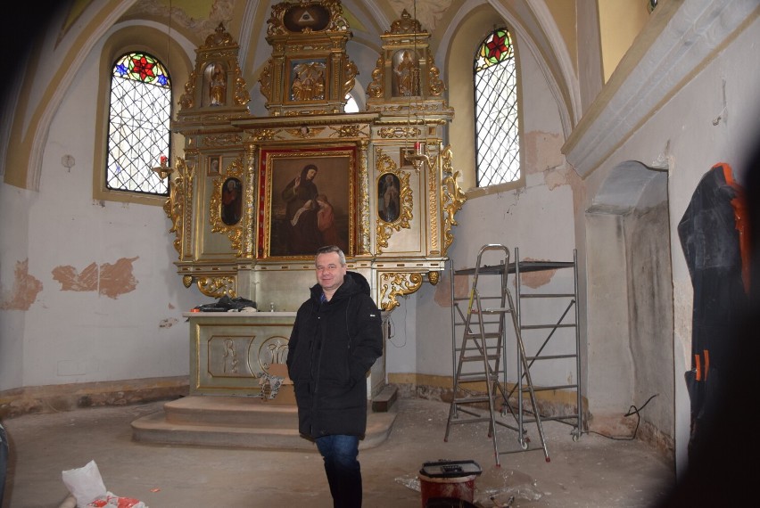 Wystartował remont kościoła św. Anny w Chojnem