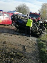 Tragiczny wypadek w Starej Kiszewie 1.11.2019. Nie żyje 17-latek z powiatu kościerskiego
